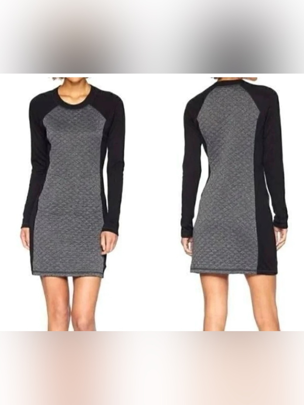 Smartwool Diamond Peak Quilted Merino Wool Dress – Size Small